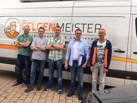 Das DIE FELGENMEISTER Fahrzeug-Ausbau-Team